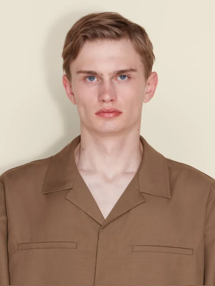 Shirts and Tops Men Holzweiler Tim Overshirt Brown