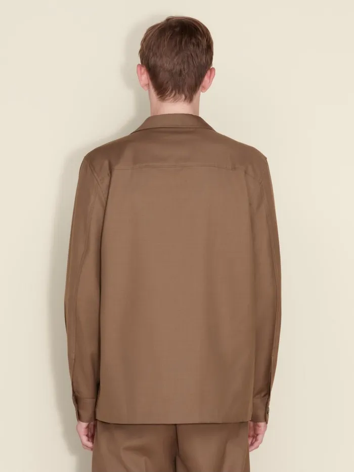 Shirts and Tops Men Holzweiler Tim Overshirt Brown