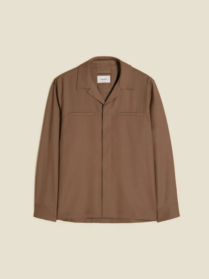 Shirts and Tops Men Holzweiler Tim Overshirt Brown