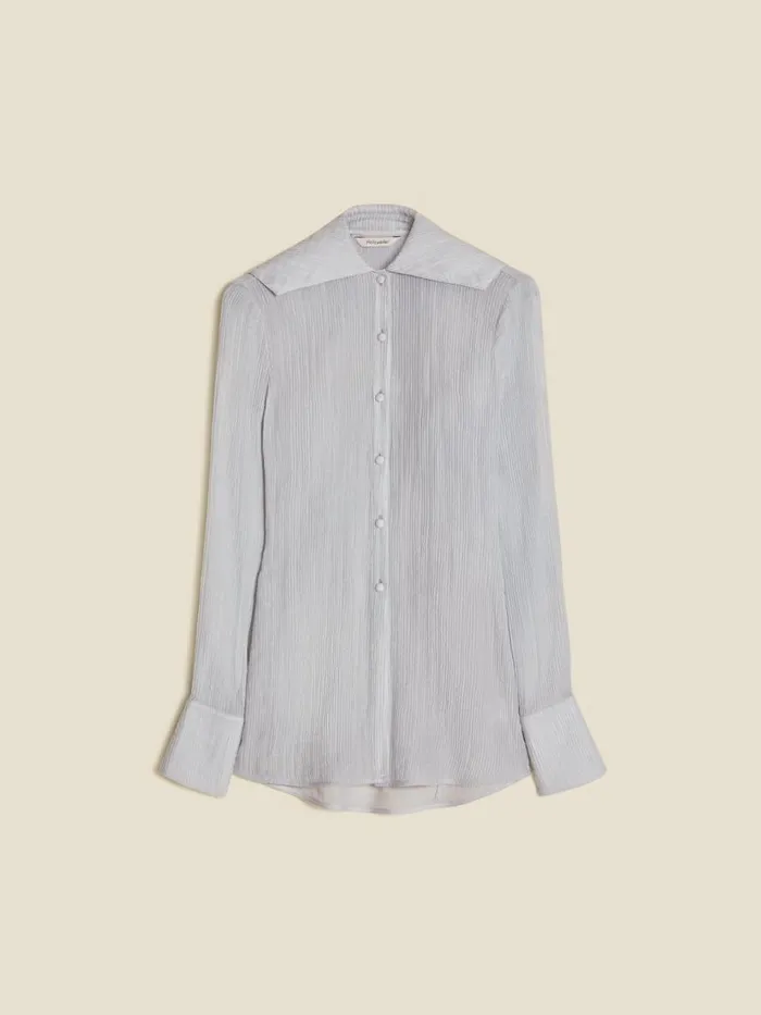 Shirts and Tops Women Holzweiler Youbin Pleat Shirt Lt Blue