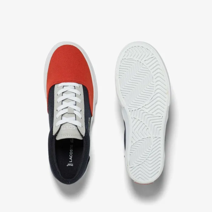 Shoes and Accessories Kids Lacoste Juniors039 Jump Serve Sneakers Nvyred 144