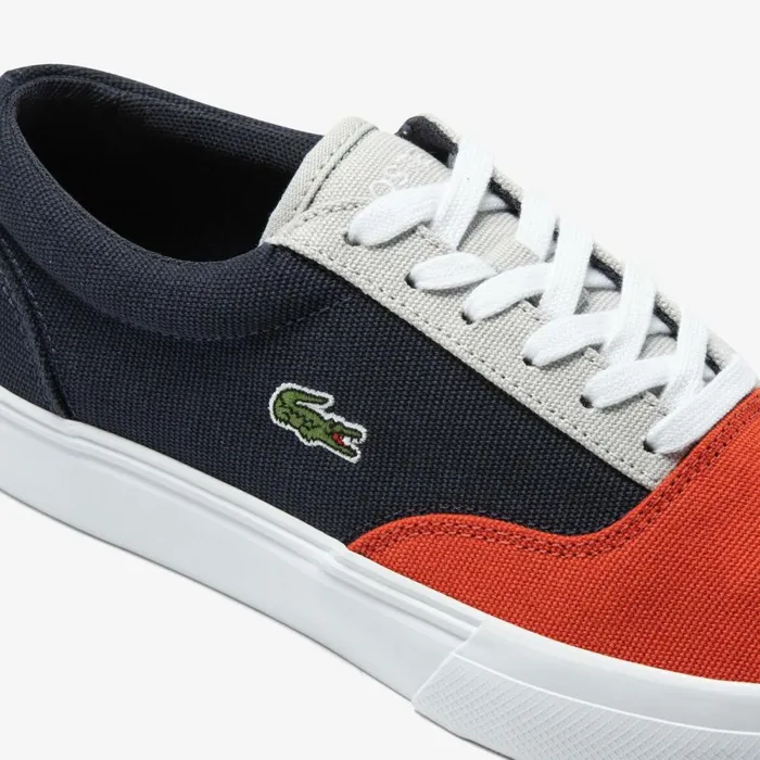 Shoes and Accessories Kids Lacoste Juniors039 Jump Serve Sneakers Nvyred 144