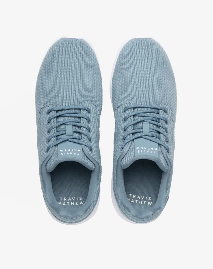 Shoes Casual Shoes TravisMathew THE DAILY 2 KNIT SHOE Heather Provincial Blue Shoes Casual Shoes TravisMathew THE DAILY 2 KNIT SHOE Heather Provincial Blue