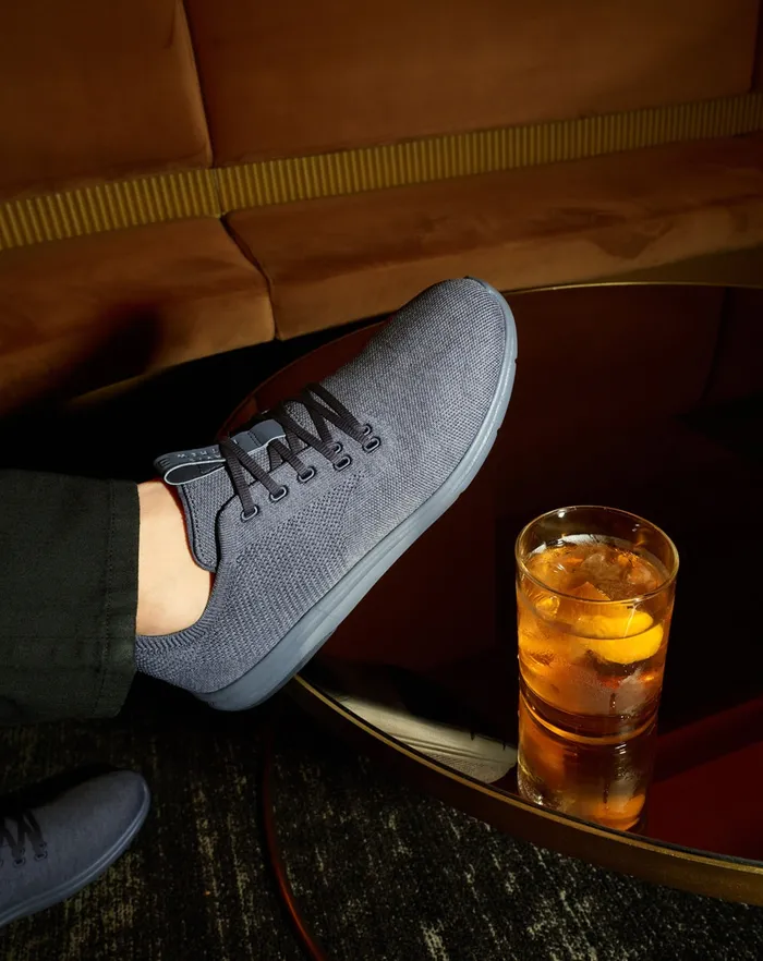 Shoes Casual Shoes TravisMathew The Daily Lite Shoe Heather Quiet Shadegrey Pinstripe