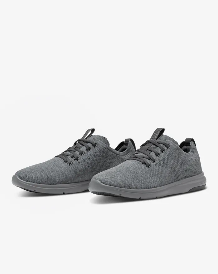 Shoes Casual Shoes TravisMathew The Daily Lite Shoe Heather Quiet Shadegrey Pinstripe