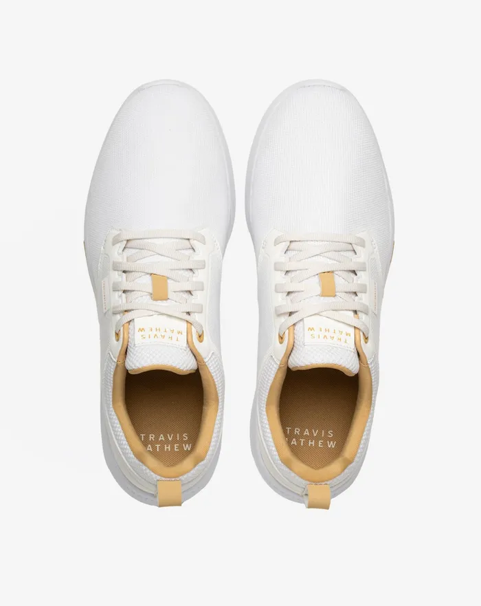 Shoes Casual Shoes TravisMathew THE DAILY PRO HYBRID SHOE Whitegum