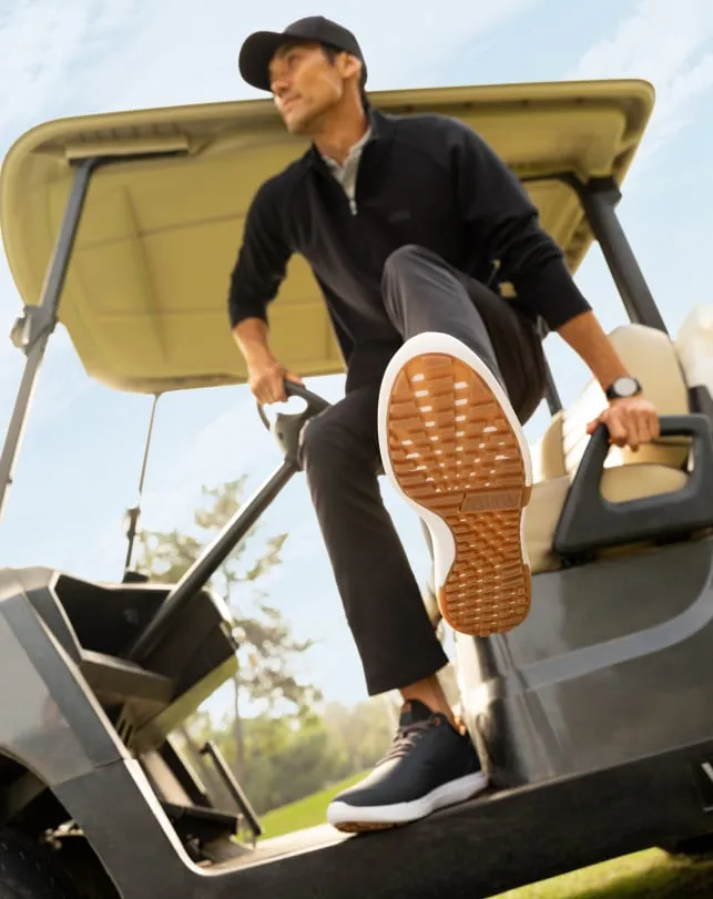 Shoes Performance Shoes TravisMathew The Daily Pro Plus Golf Shoe Ebonyalmond