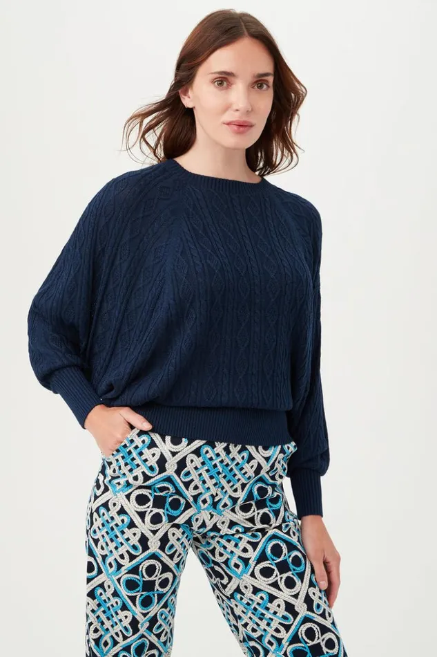 SHOP Trina Turk ALL TOPS BLUE COVE PULLOVER
