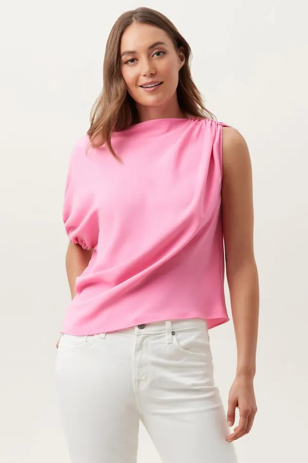SHOP Trina Turk ALL TOPS PIXIE SHOULDER TOP