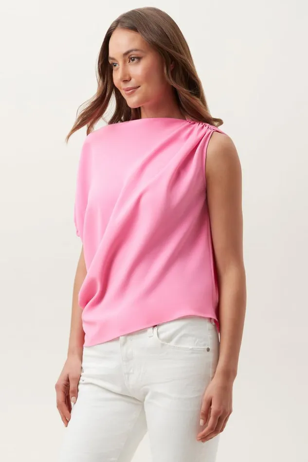 SHOP Trina Turk ALL TOPS PIXIE SHOULDER TOP