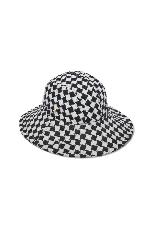 SHOP Trina Turk BELTS SCARVES and HATS LELE SADOUGHI CHECKERED SUN BUCKET HAT SHOP Trina Turk BELTS SCARVES and HATS LELE SADOUGHI CHECKERED SUN BUCKET HAT