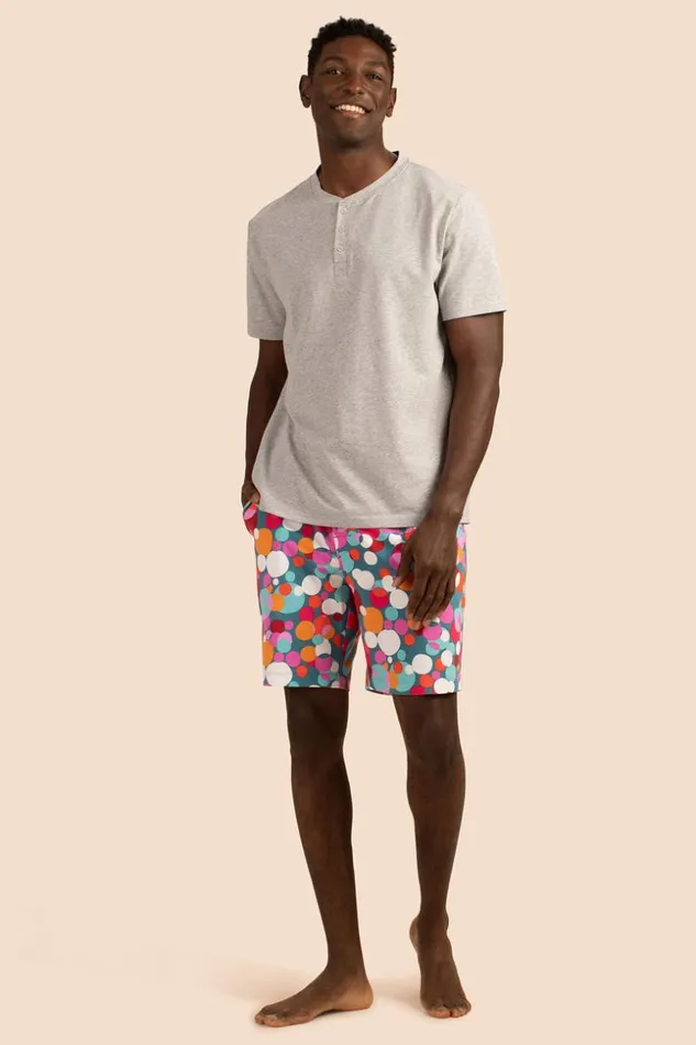 SHOP Trina Turk MEN039S SLEEPWEAR BUBBLE DOTS MEN039S SHORT SLEEVE BOXER SHORT JERSEY PJ SET SHOP Trina Turk MEN039S SLEEPWEAR BUBBLE DOTS MEN039S SHORT SLEEVE BOXER SHORT JERSEY PJ SET