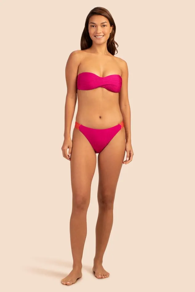 SHOP Trina Turk SWIM BOTTOMS WOMEN039S OLYMPIA RIB LOW RISE FRENCH CUT SWIM BOTTOM
