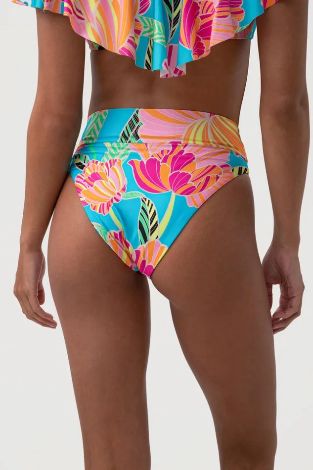 SHOP Trina Turk SWIM BOTTOMS WOMEN039S POPPY BANDED HIGH WAIST SWIM BOTTOM