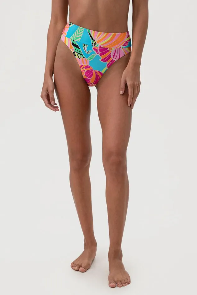 SHOP Trina Turk SWIM BOTTOMS WOMEN039S POPPY BANDED HIGH WAIST SWIM BOTTOM