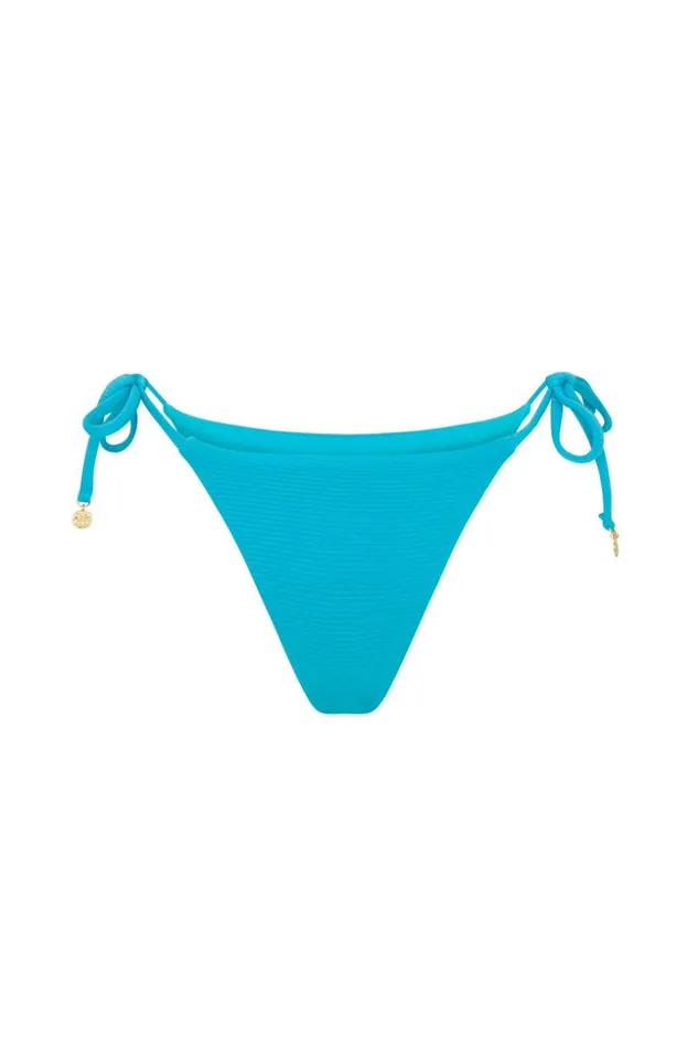 SHOP Trina Turk SWIM BOTTOMS WOMEN039S RIPPLE RIB LOW RISE TIE SIDE HIPSTER SWIM BOTTOM