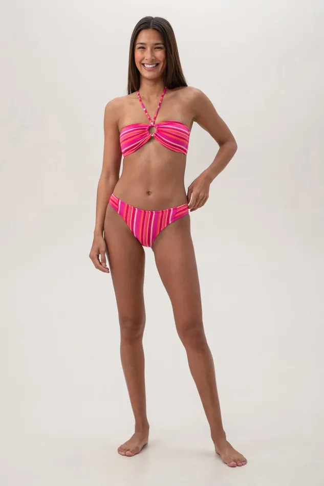 SHOP Trina Turk SWIM TOPS WOMEN039S MARAI RING HALTER BANDEAU SWIM TOP