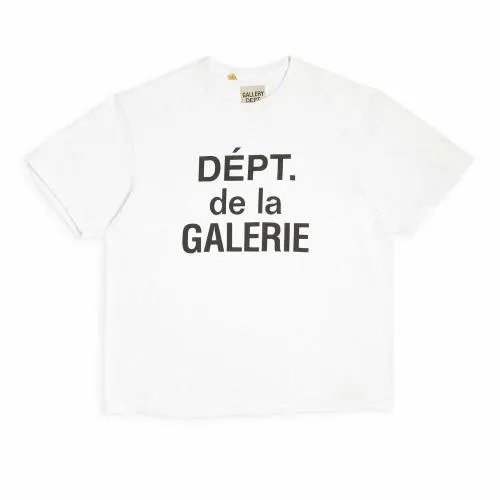 Short Sleeve Men Gallery Dept DEPT DE LA GALERIE CLASSIC TEE White