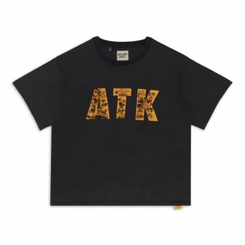 Short Sleeve Men Gallery Dept DISTRESSED ATK TEE Black