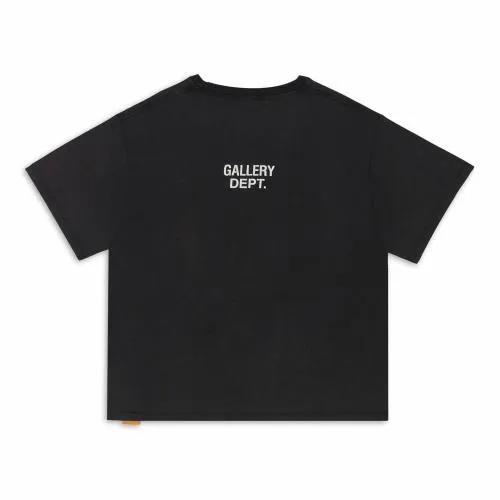 Short Sleeve Men Gallery Dept DISTRESSED ATK TEE Black