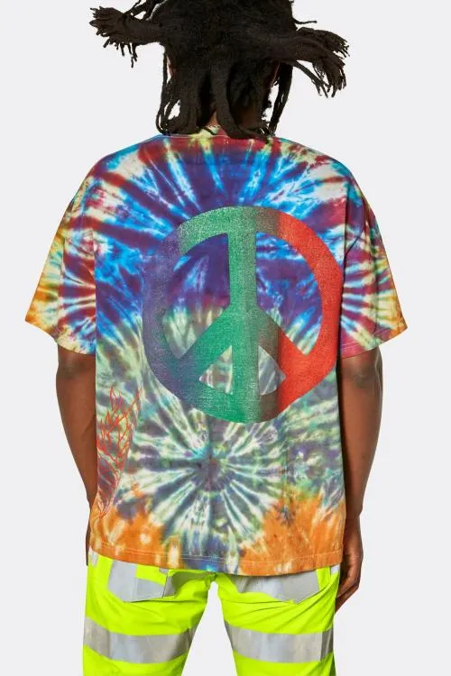 Short Sleeve Men Gallery Dept FREAK SHOW TEE Tie Dye