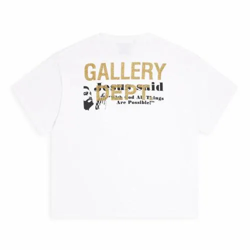 Short Sleeve Men Gallery Dept GOD ANSWERS PRAYER TEE White
