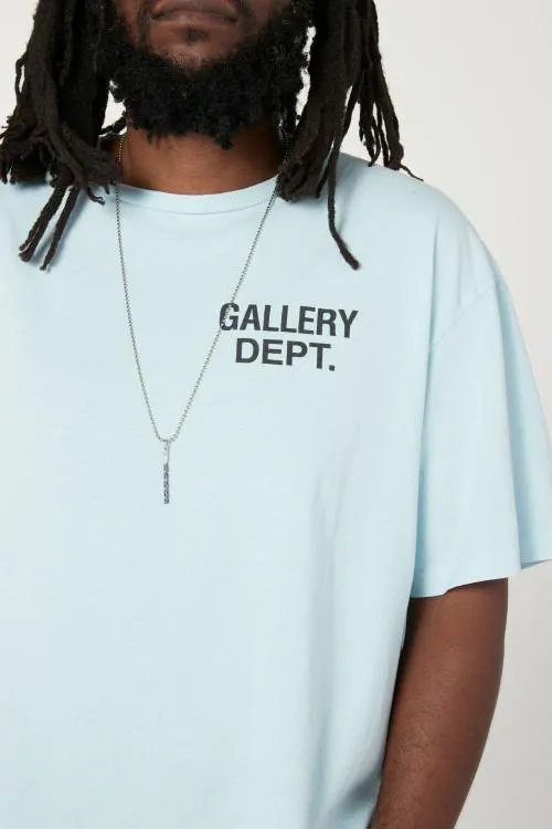 Short Sleeve Men Gallery Dept SOUVENIR TEE Baby Blue