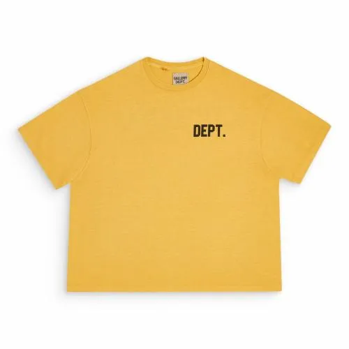 Short Sleeve Men Gallery Dept STUDENT COACH REVERSIBLE TEE Gold Yellow