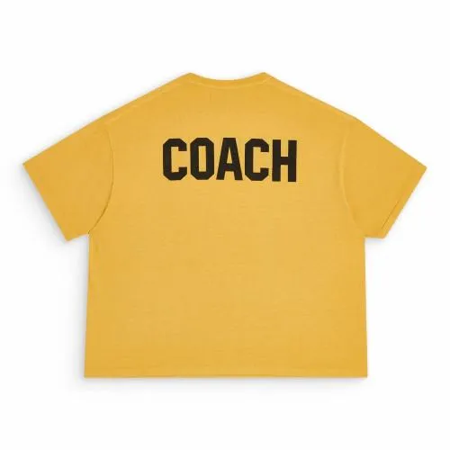 Short Sleeve Men Gallery Dept STUDENT COACH REVERSIBLE TEE Gold Yellow