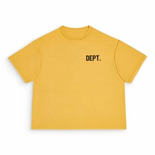 Short Sleeve Men Gallery Dept STUDENT COACH REVERSIBLE TEE Gold Yellow