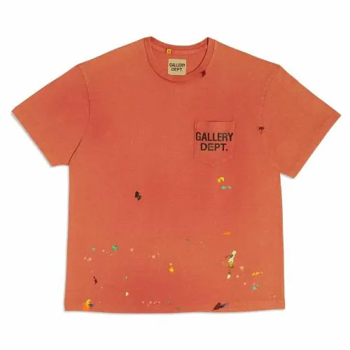 Short Sleeve Men Gallery Dept VINTAGE LOGO PAINTED TEE Red
