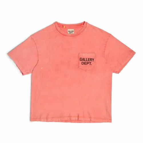 Short Sleeve Men Gallery Dept VINTAGE POCKET TEE Sun Wash Red