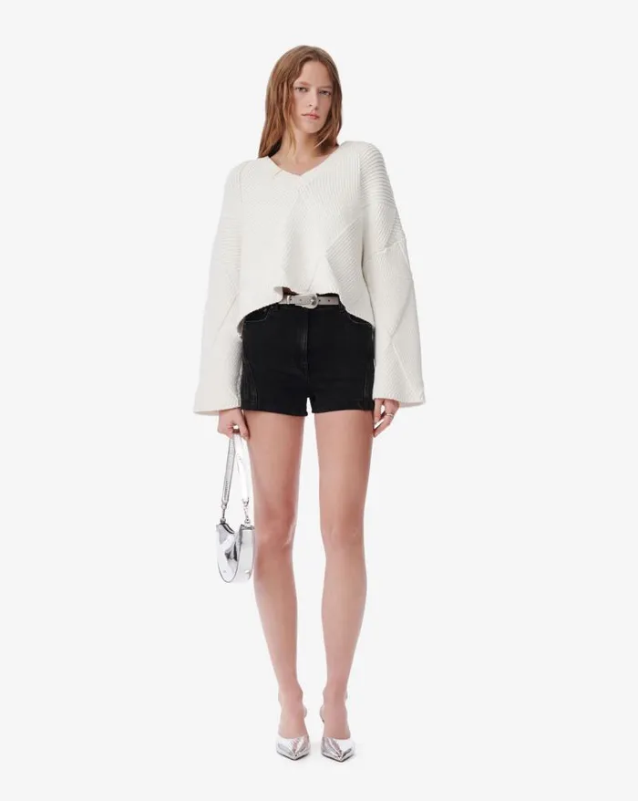 Shorts and Skirts Women IRO ELGAMA DENIM SHORTS