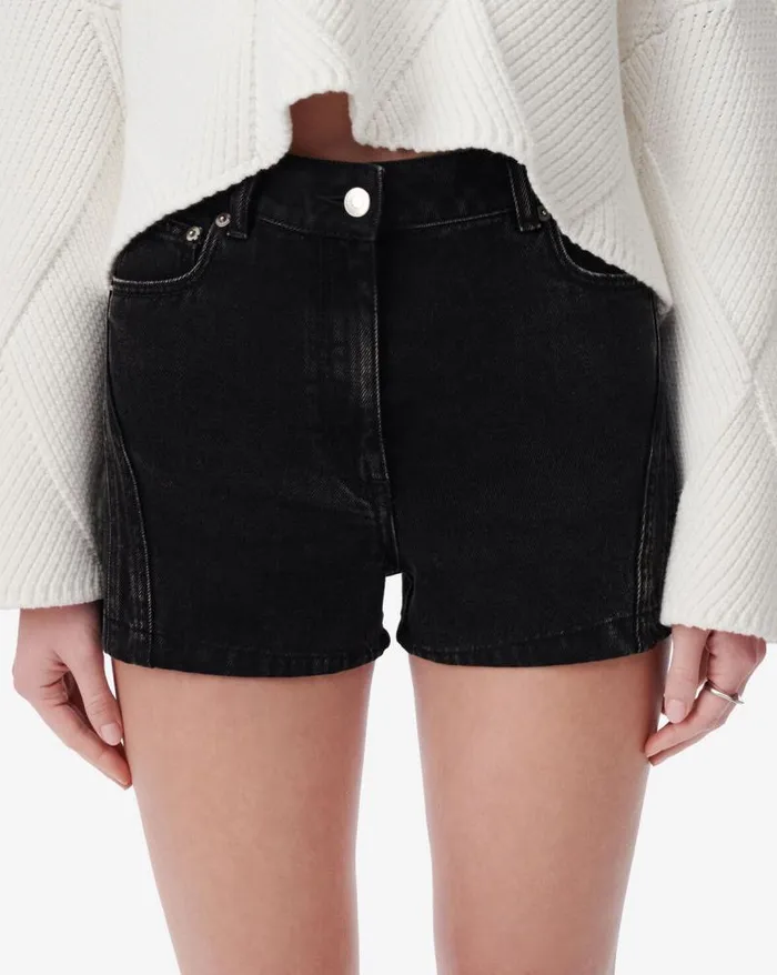 Shorts and Skirts Women IRO ELGAMA DENIM SHORTS