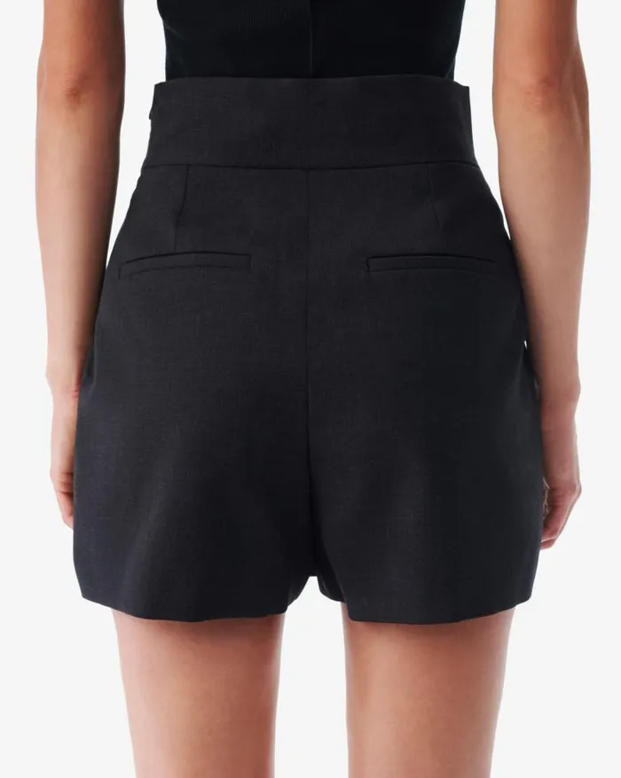 Shorts and Skirts Women IRO MYTRINA STRAIGHTCUT HIGHRISE SHORTS