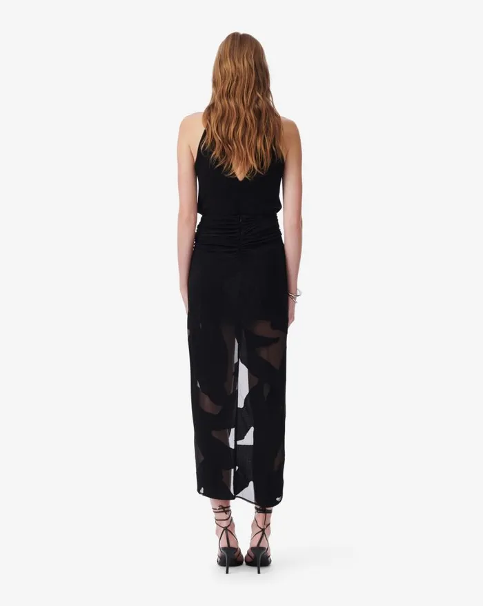 Shorts and Skirts Women IRO SELIMA WRAP MIDI SKIRT