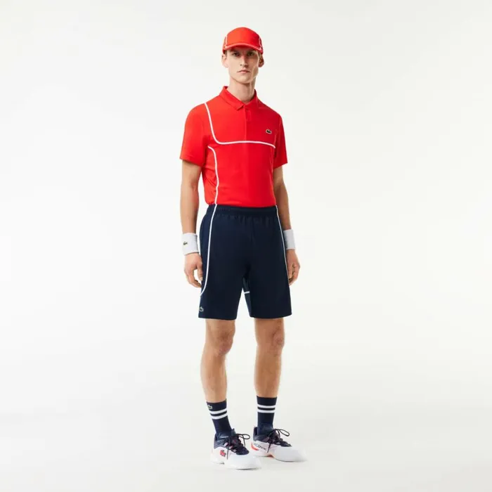 Shorts and Swim Men Lacoste Men039s Linerless Tennis Shorts Navy Blue 166