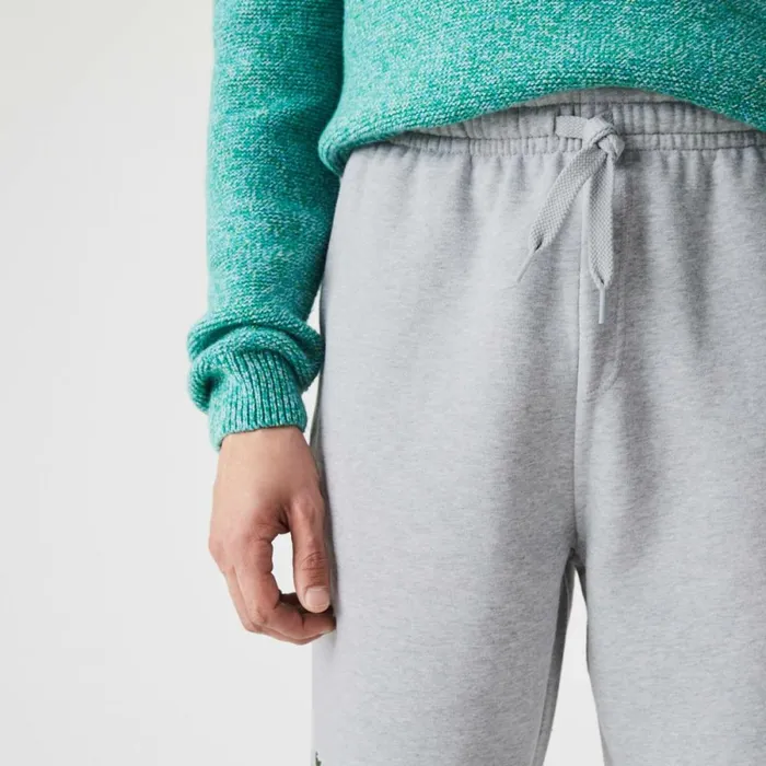 Shorts and Swim Men Lacoste Men039s SPORT Tennis Fleece Shorts Grey Chine Cca
