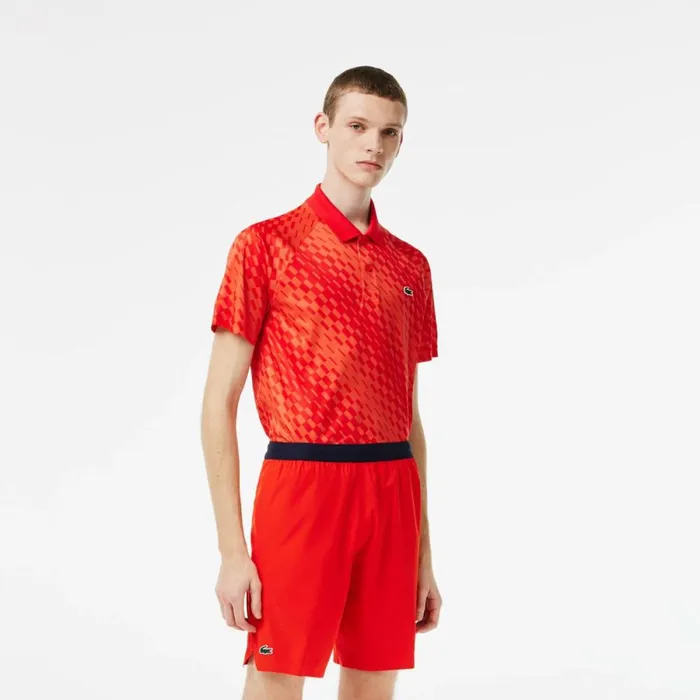 Shorts and Swim Men Lacoste Mens Lacoste Tennis X Novak Djokovic Shorts Red S5h Shorts and Swim Men Lacoste Mens Lacoste Tennis X Novak Djokovic Shorts Red S5h