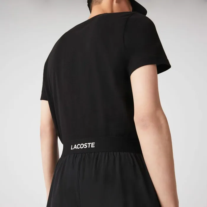 Shorts and Swim Men Lacoste Mens SPORT UltraLight Shorts Black White 258