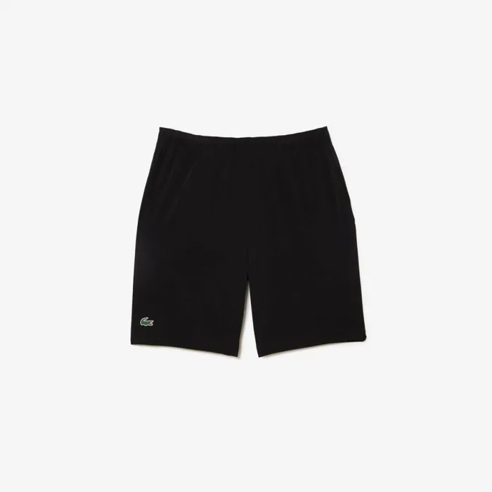 Shorts and Swim Men Lacoste Mens SPORT UltraLight Shorts Black White 258