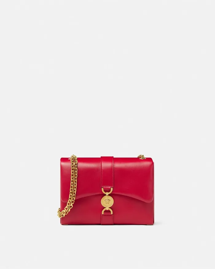 Shoulder and Crossbody Women Versace Kleio Shoulder Bag Red
