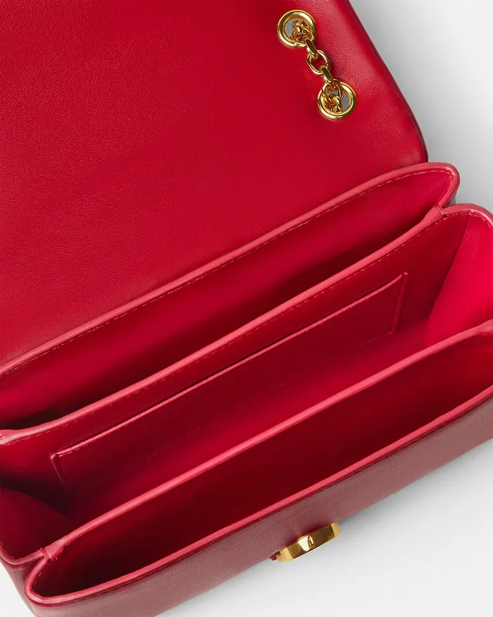 Shoulder and Crossbody Women Versace Kleio Shoulder Bag Red