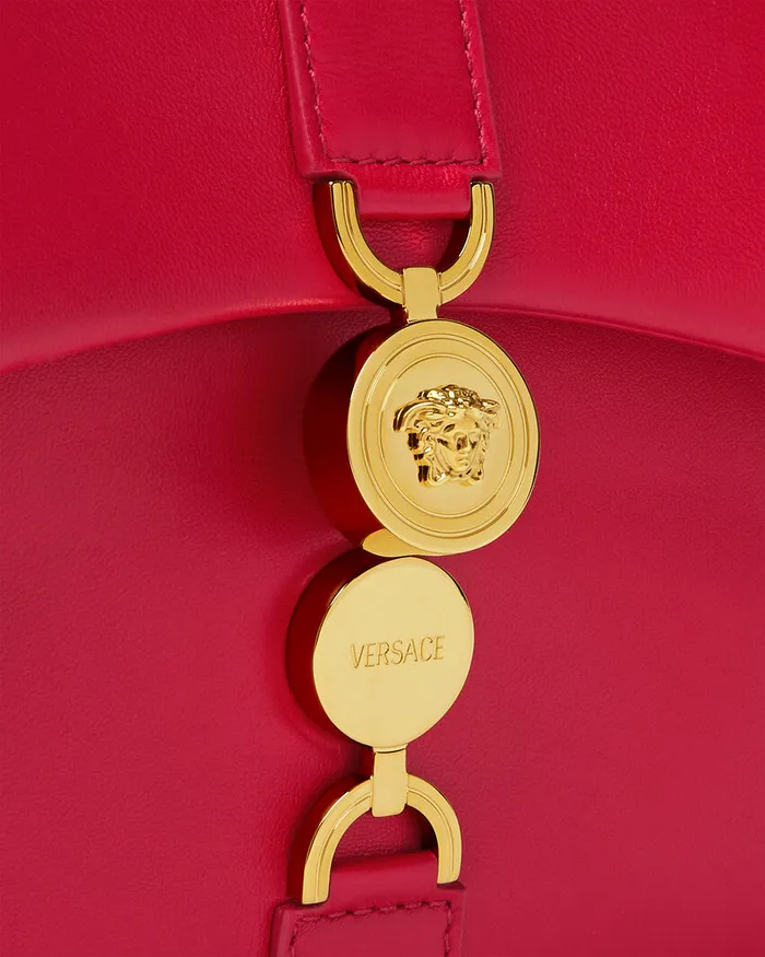 Shoulder and Crossbody Women Versace Kleio Shoulder Bag Red