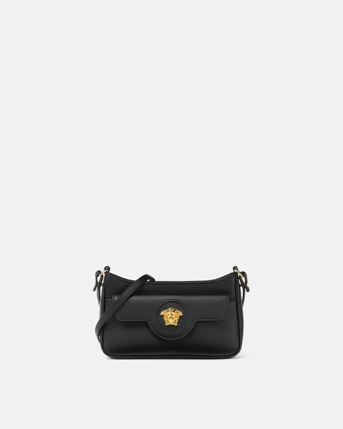 Shoulder and Crossbody Women Versace La Medusa Mini Bag Blackgold