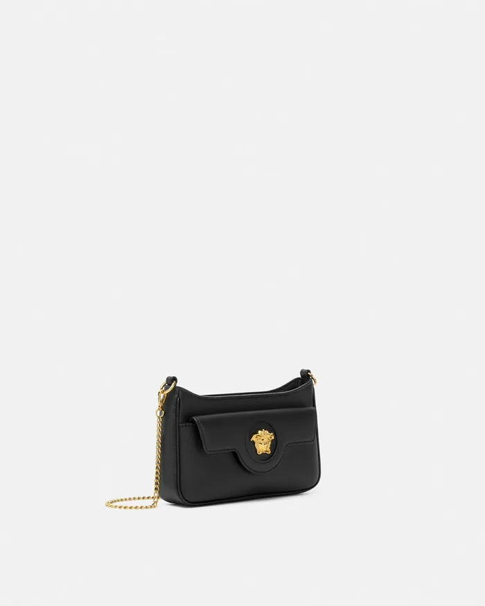 Shoulder and Crossbody Women Versace La Medusa Mini Bag Blackgold