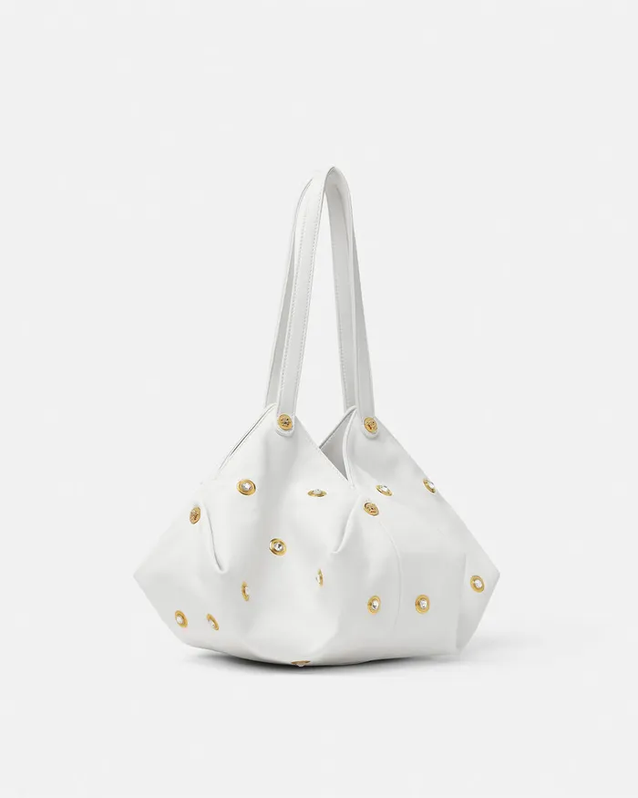 Shoulder and Crossbody Women Versace Protea Shoulder Bag White