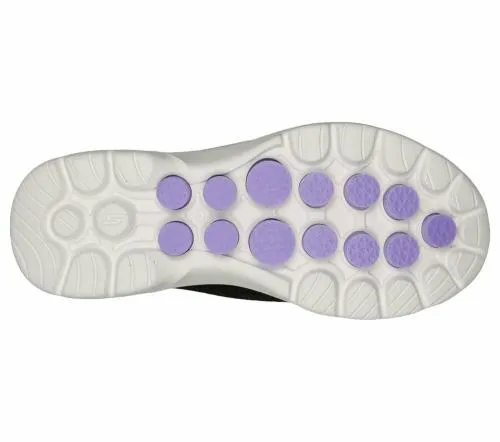 Slipins GO WALK 6 8211 Fabulous View Black Lavender Women SKECHERS SlipOn