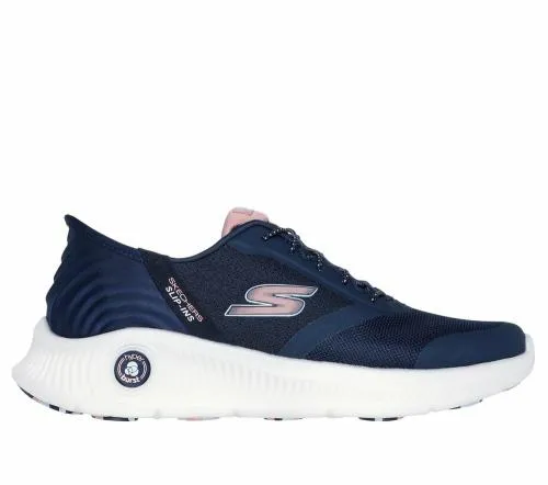 Slipins GO WALK Anywhere 8211 Vivi Navy Pink Women SKECHERS SlipOn