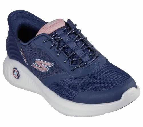 Slipins GO WALK Anywhere 8211 Vivi Navy Pink Women SKECHERS SlipOn